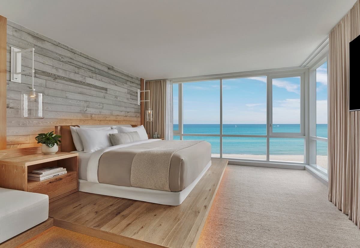 1 Hotel South Beach room with ocean view in Miami Beach