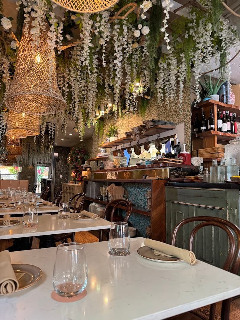 Abbalé Modern Mediterranean Kitchen interior in Miami Beach