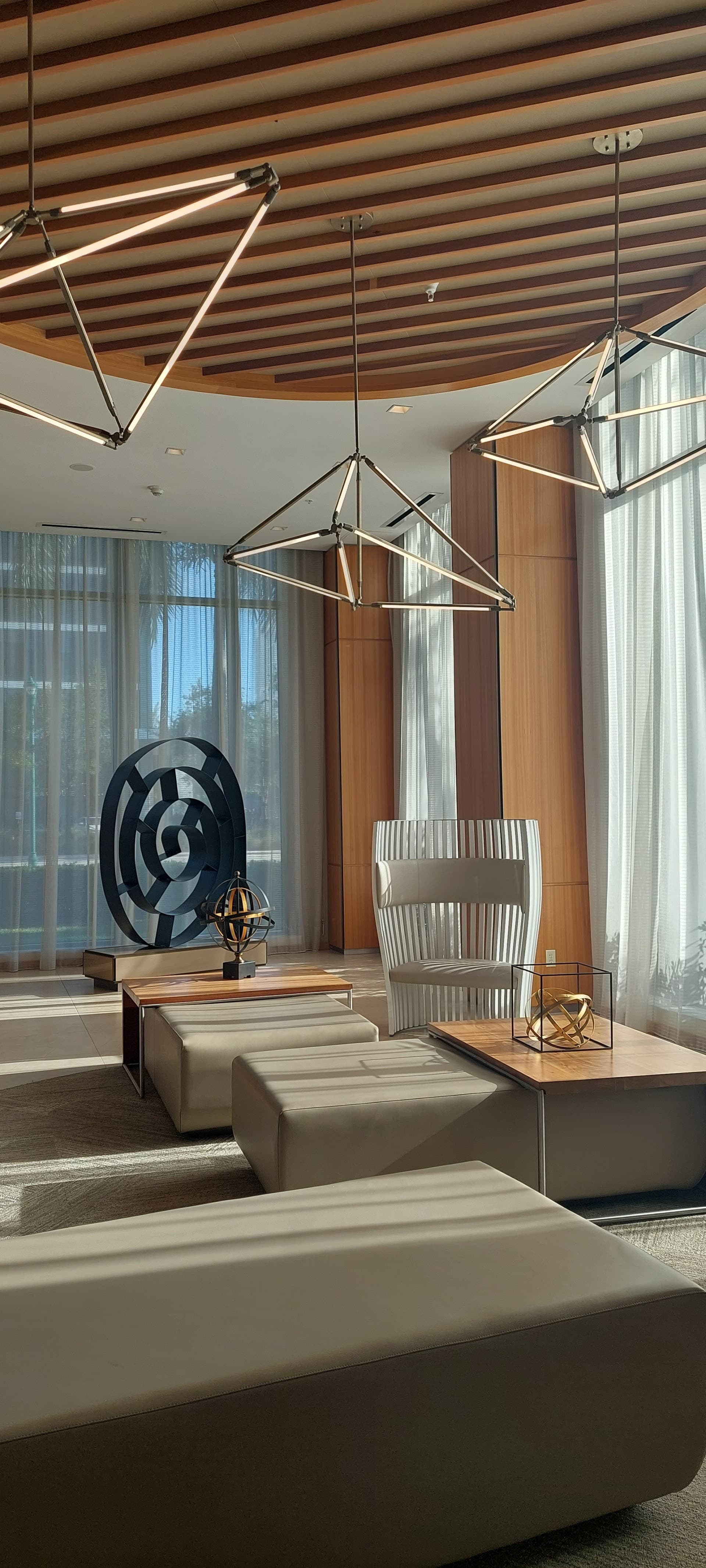 AC Hotel Miami Aventura lobby with modern design