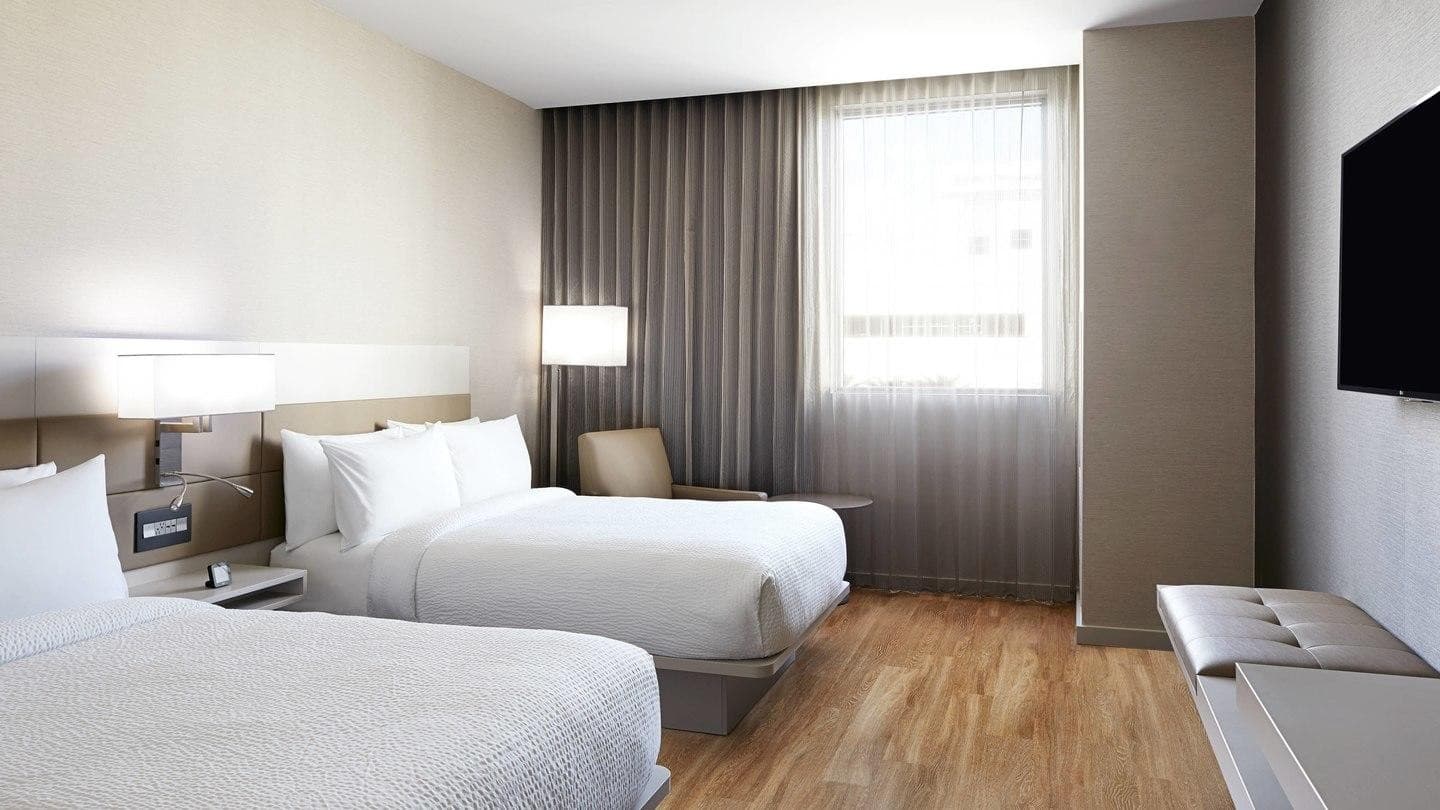 Comfortable room at AC Hotel Miami Aventura