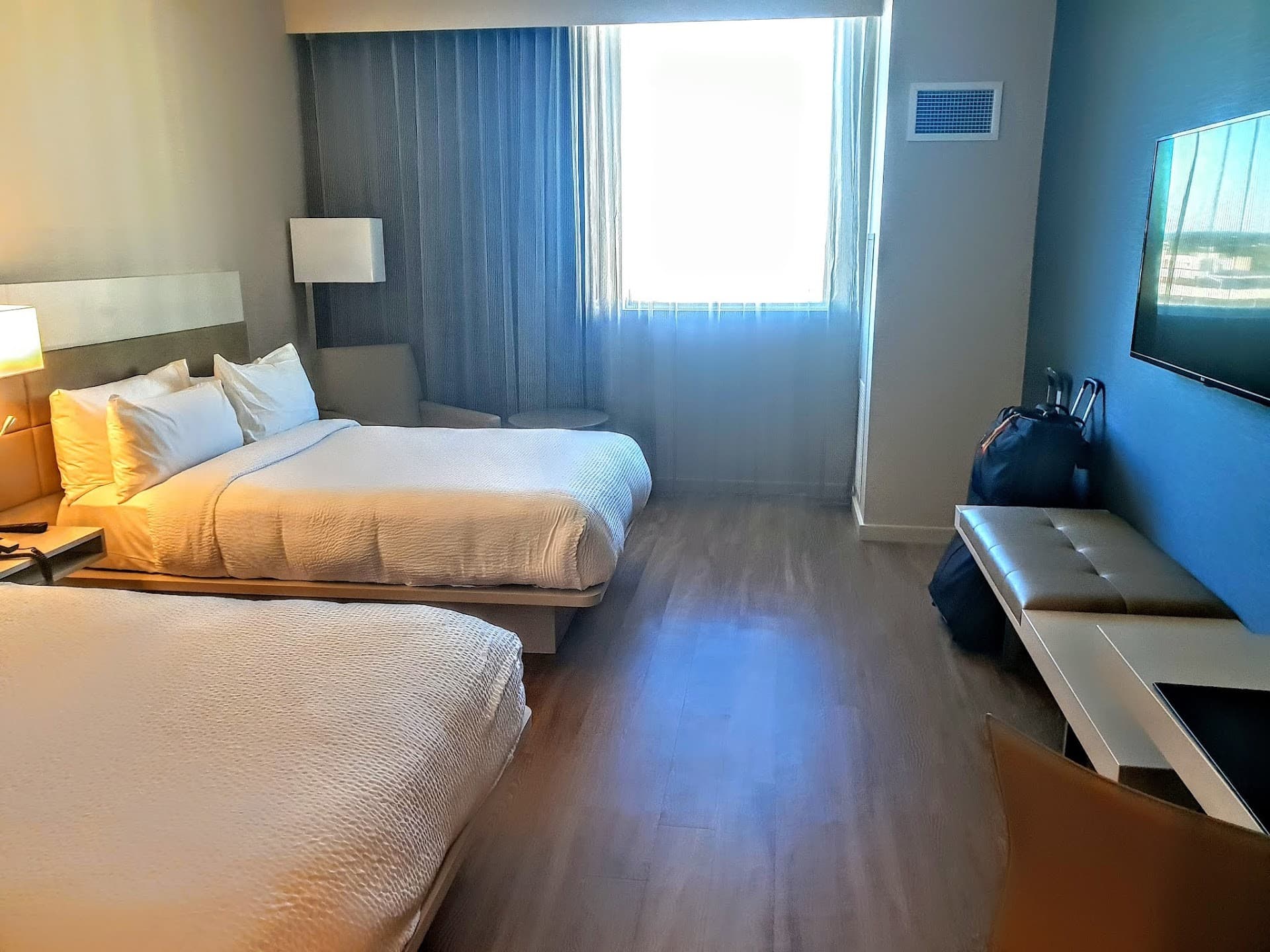 Guest room at AC Hotel Miami Aventura, Aventura