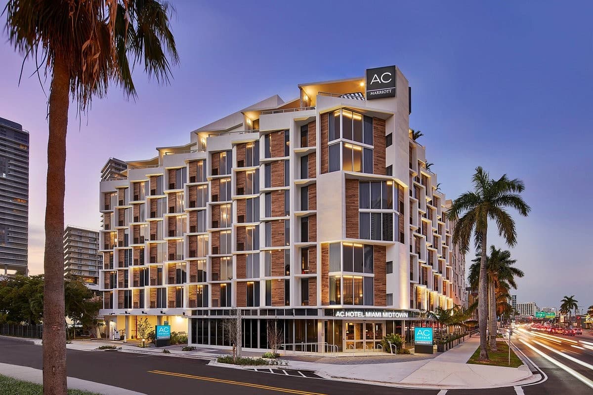 AC Hotel Miami Wynwood stunning exterior view in Miami