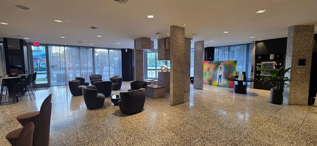 AC Hotel Miami Wynwood lobby interior