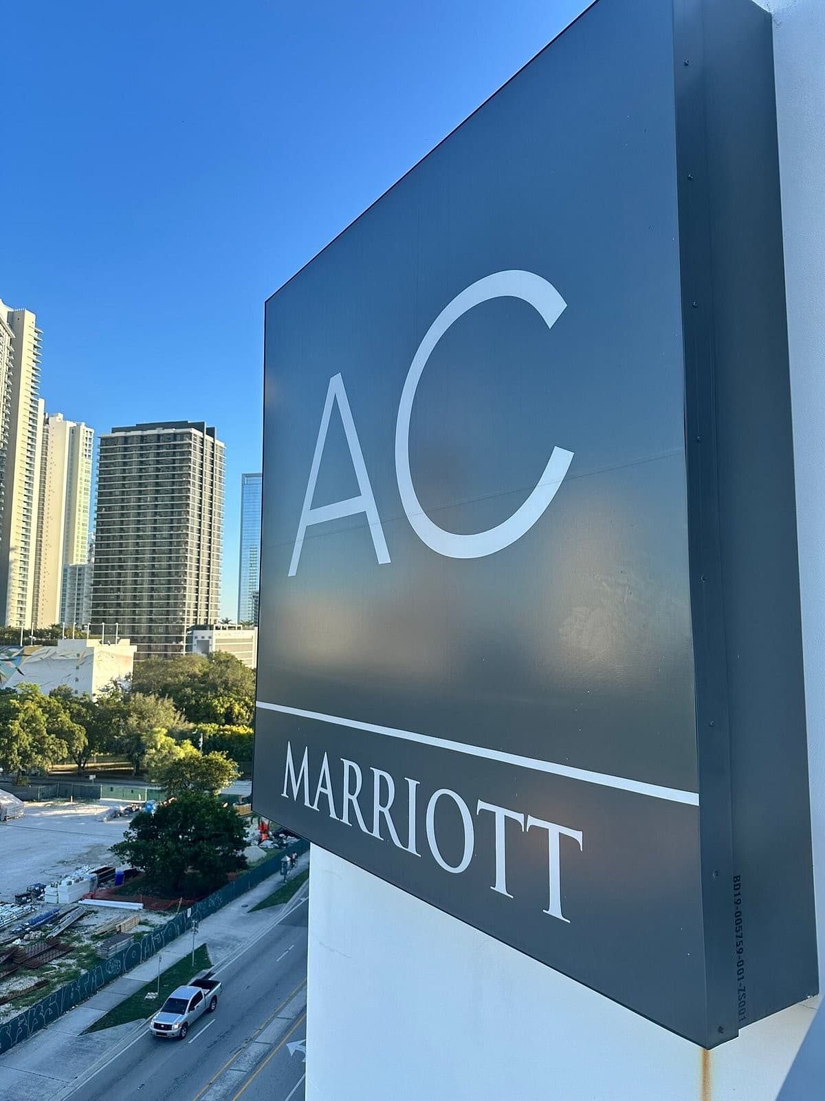 AC Hotel Miami Wynwood sign in Miami