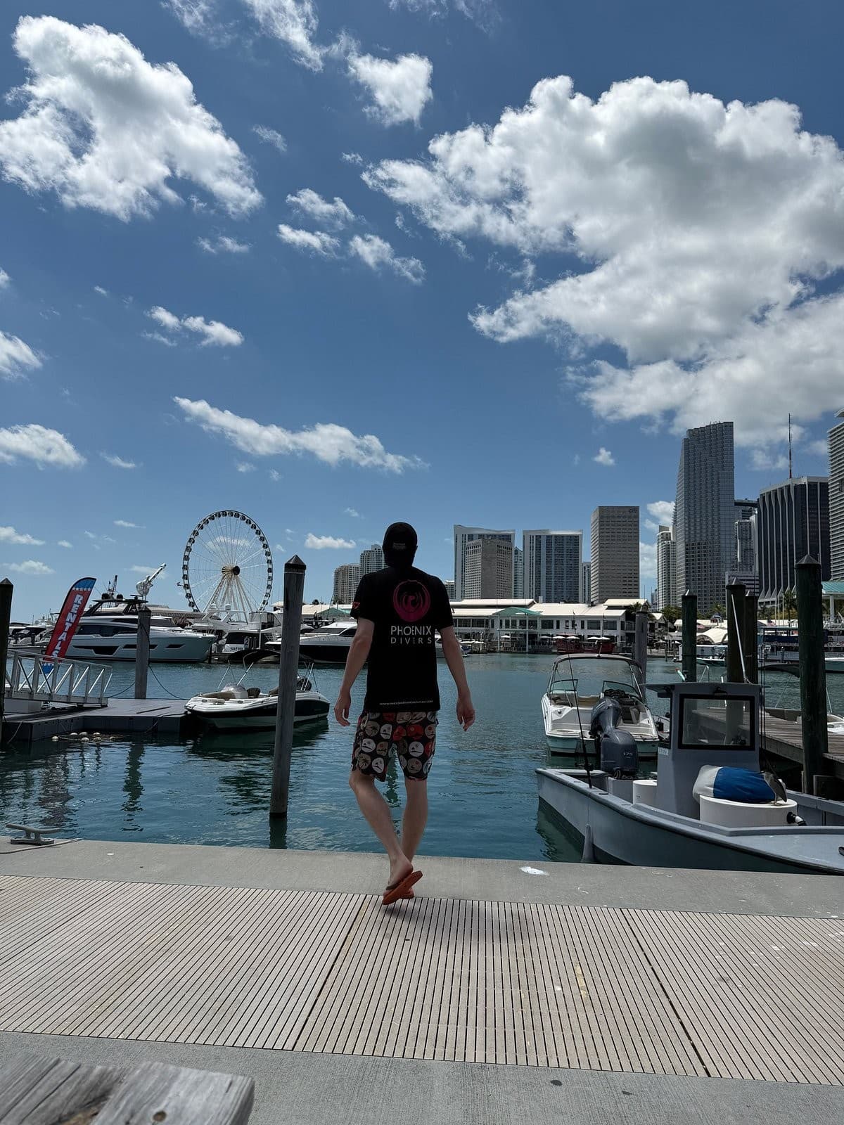 Ace Diving Miami at Slip 33 with waterfront view