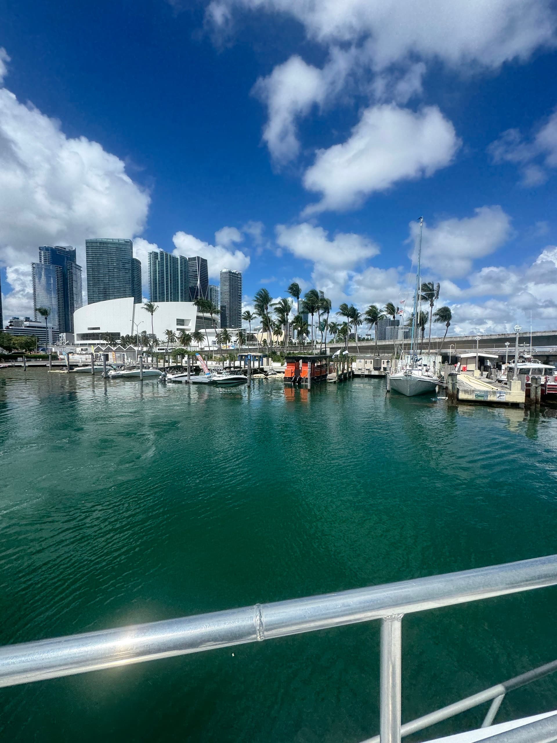 Ace Diving Miami at Slip 33 with scenic waterfront