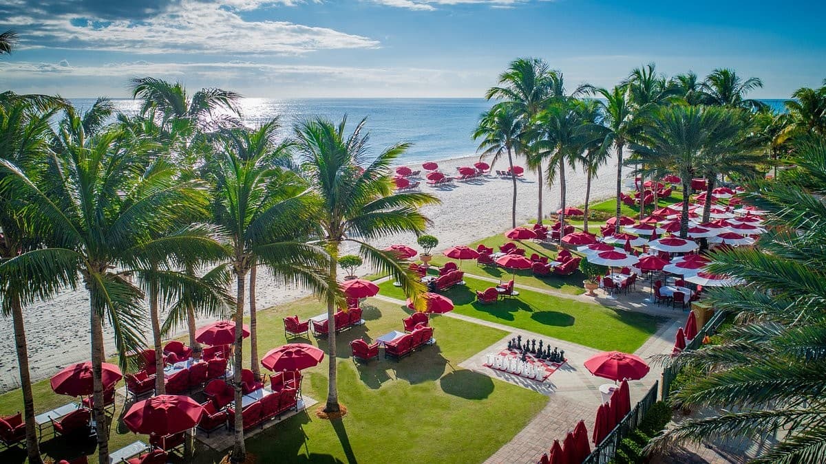 Acqualina Resort & Residences On The Beach view of the beach