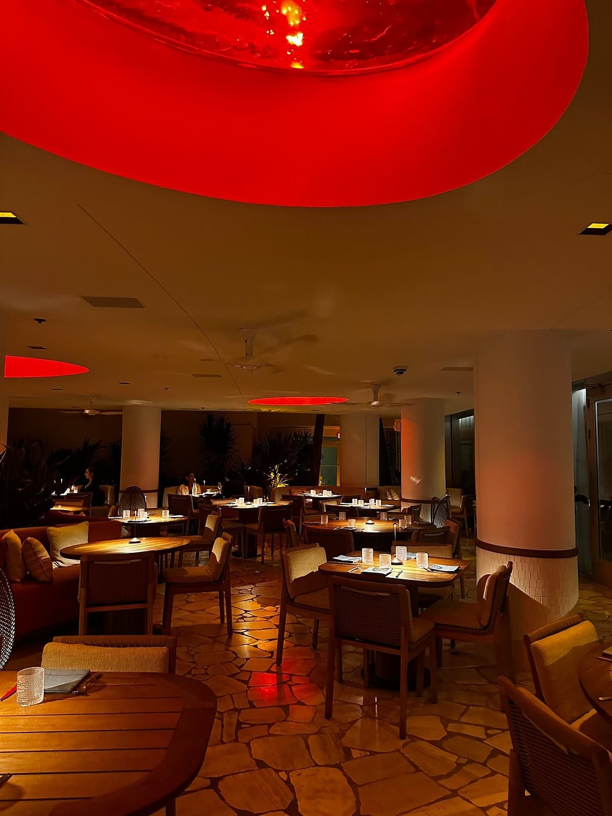 Aguasal restaurant interior in Miami Beach