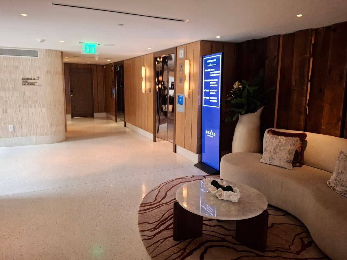Interior view of Aguasal in Miami Beach