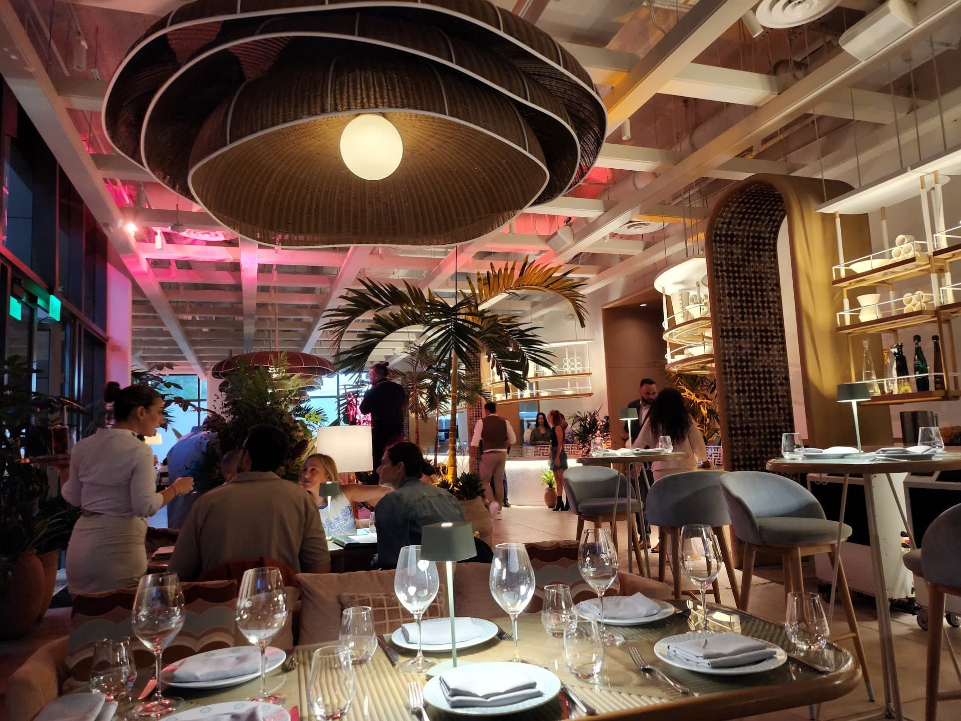 Amal Miami interior decor and ambiance