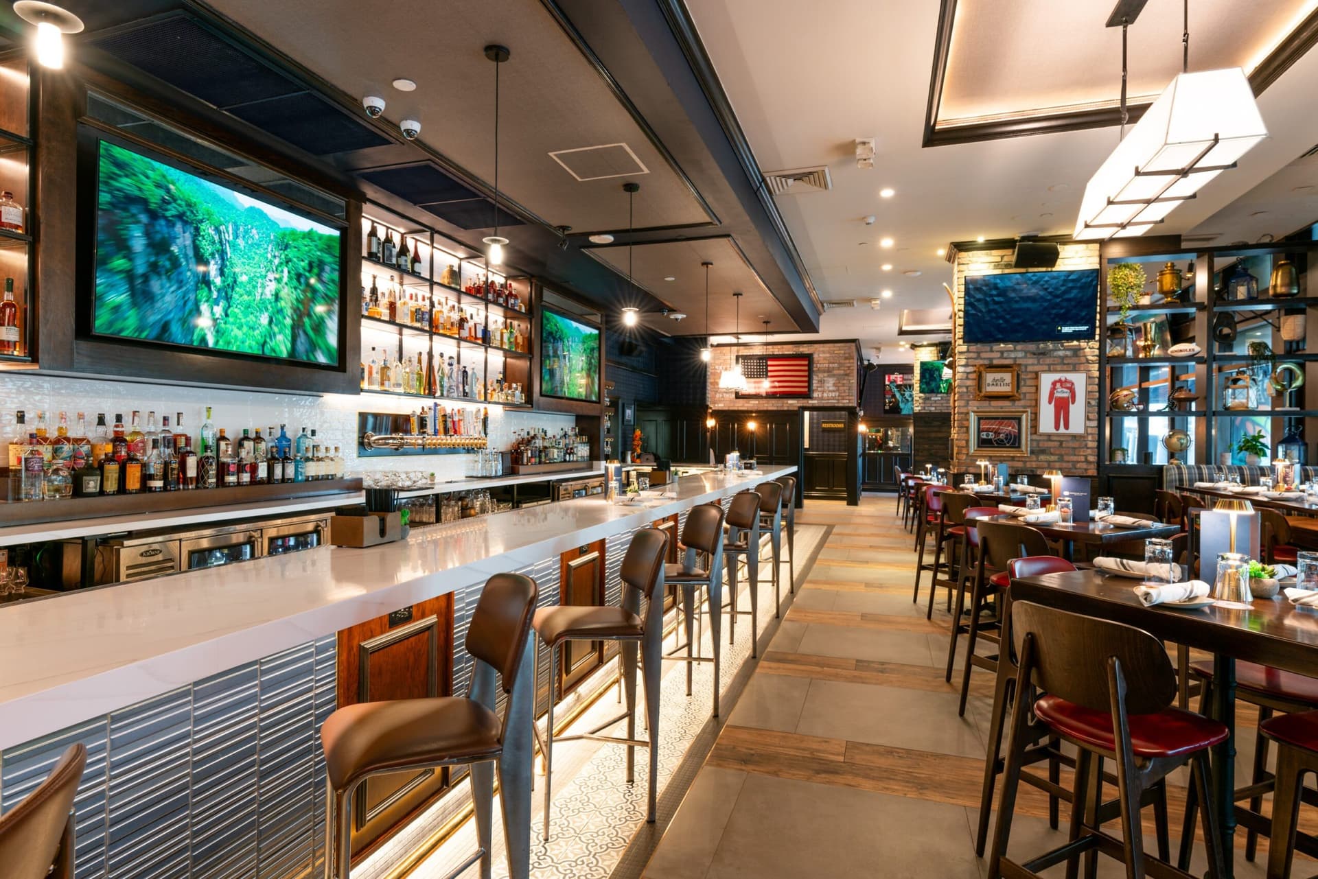 American Social bar interior in Miami