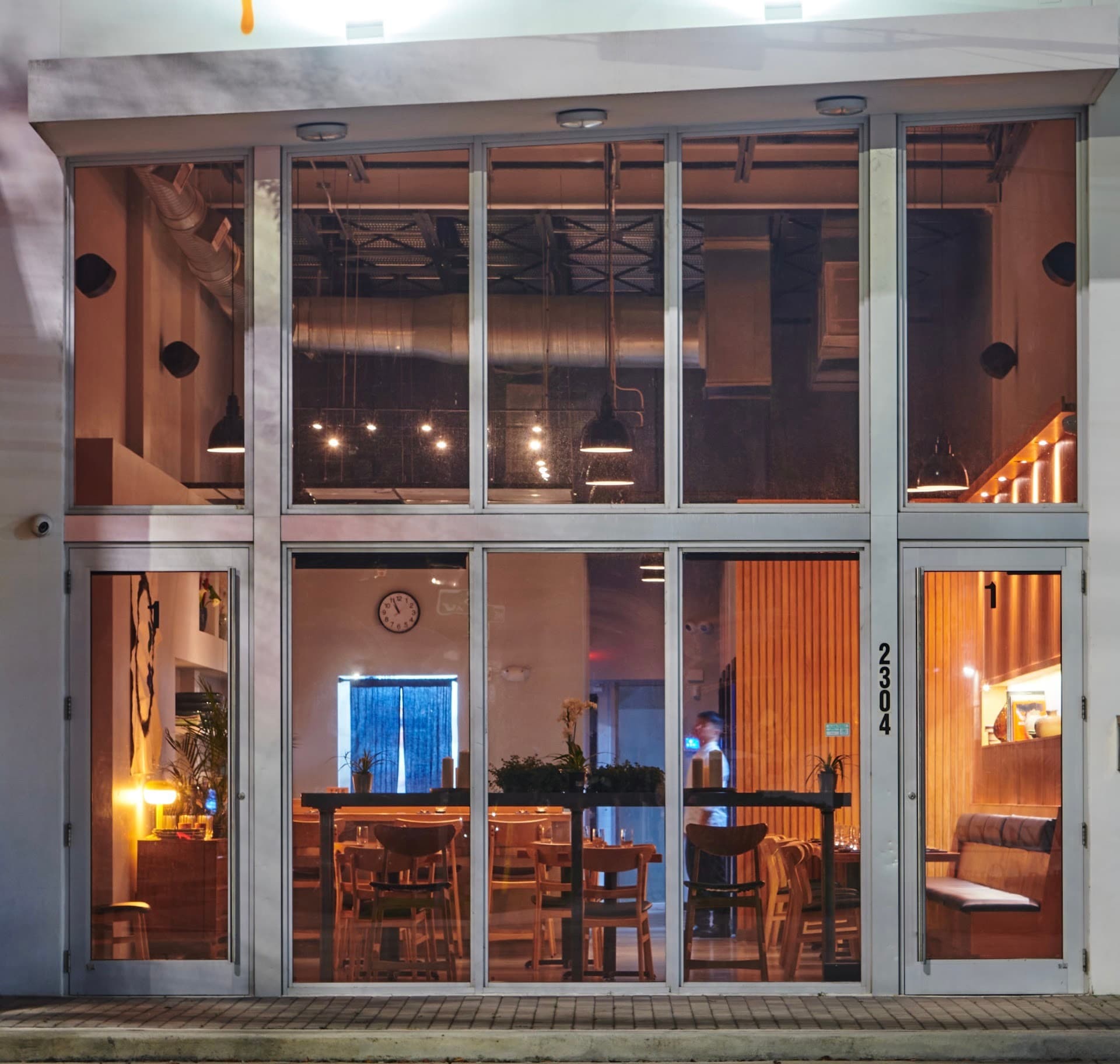 Aoko restaurant exterior view in Miami
