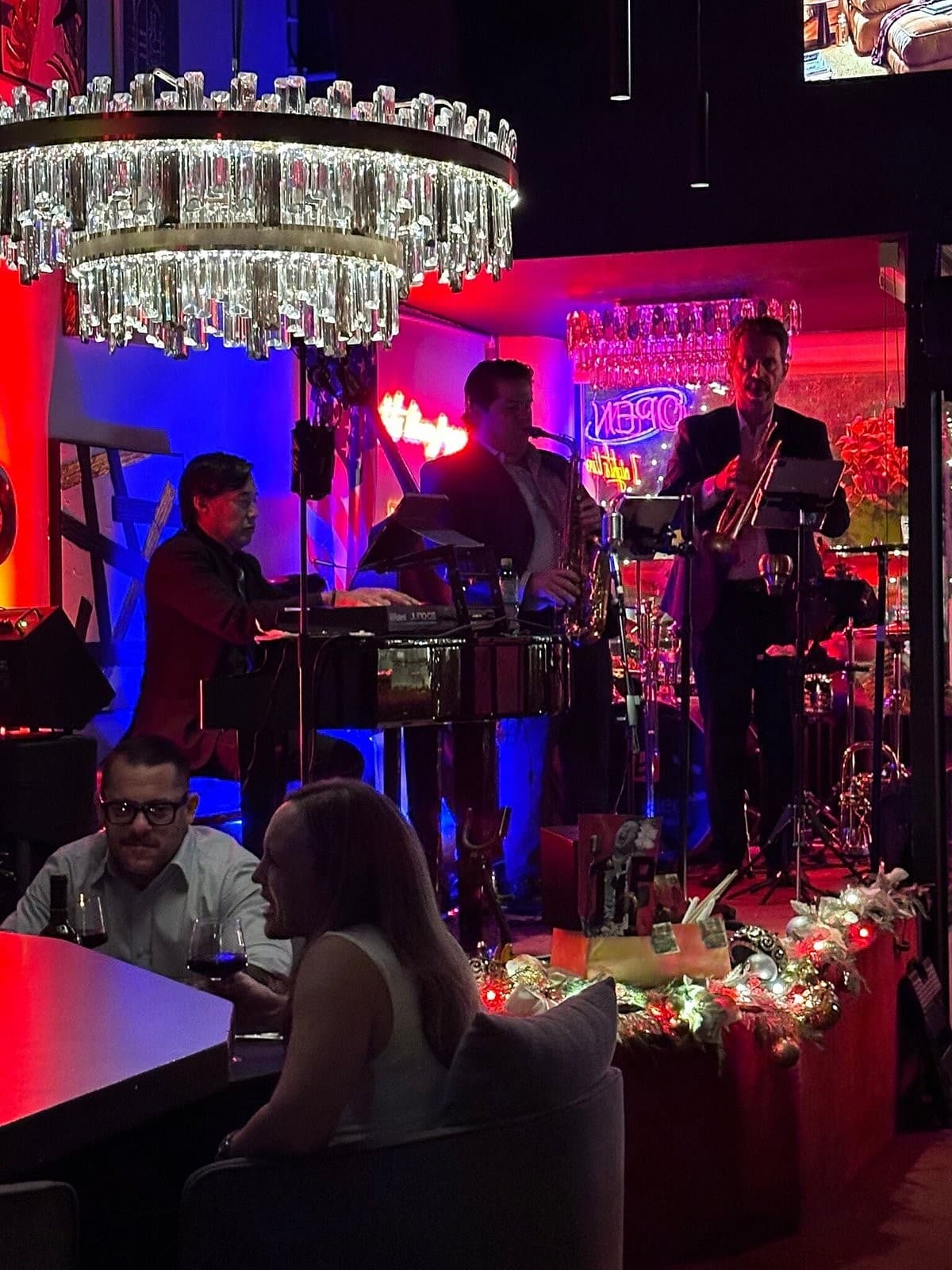 Live jazz performance at Armstrong Jazz House in Coral Gables