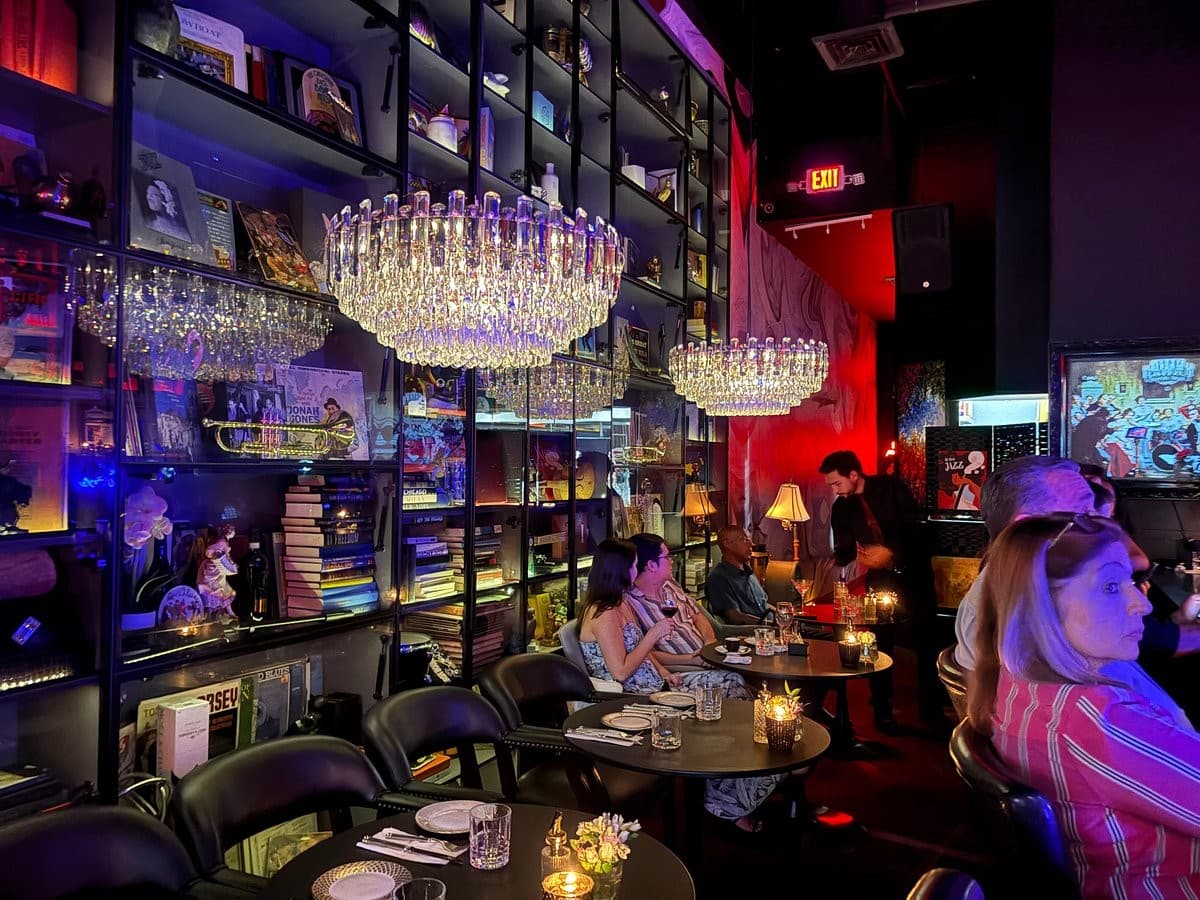 Armstrong Jazz House interior in Coral Gables
