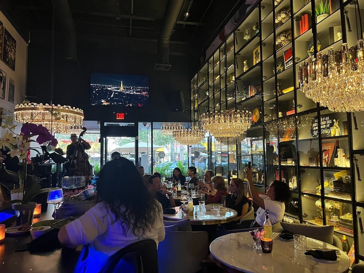 Armstrong Jazz House interior in Coral Gables