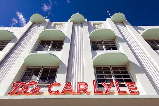 Art Deco Welcome Center exterior in Miami Beach