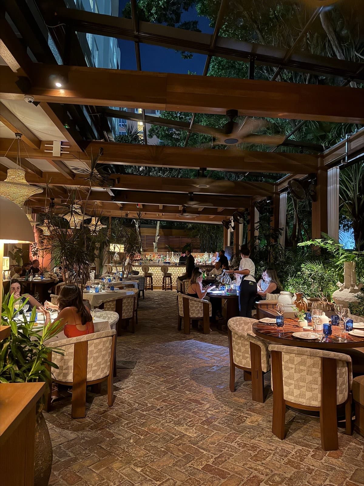 Interior view of AVA MediterrAegean Coconut Grove in Miami