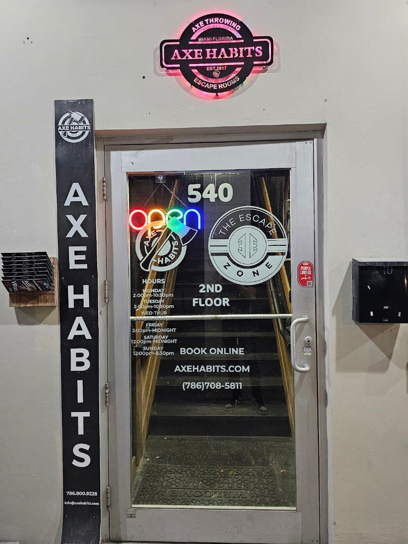 Inside Axe Habits Axe Throwing