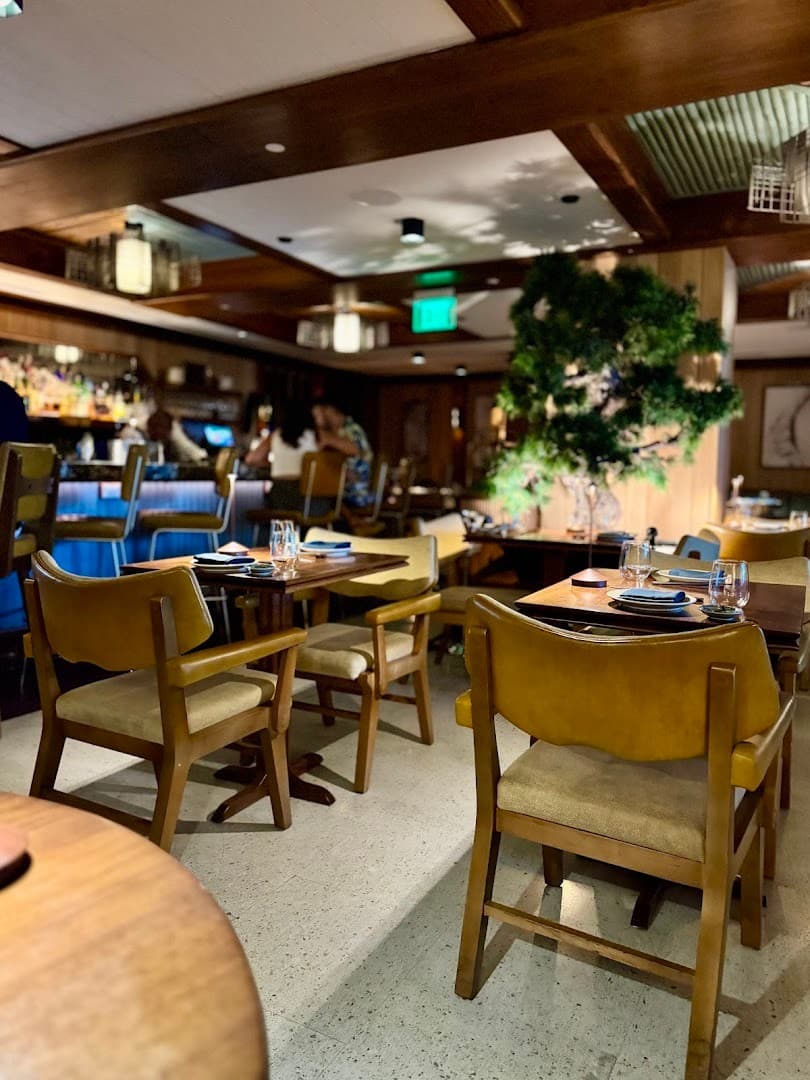 Interior of Azabu Miami Beach restaurant
