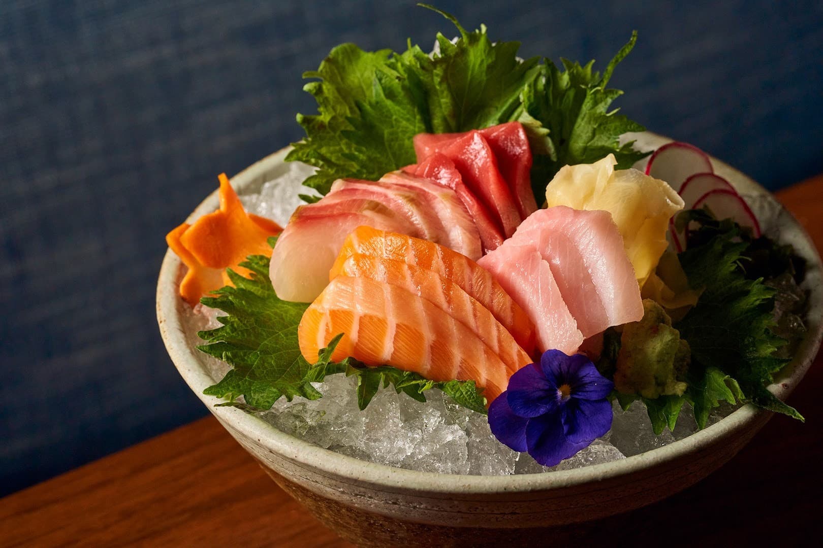 Sashimi platter at Azabu Miami Beach