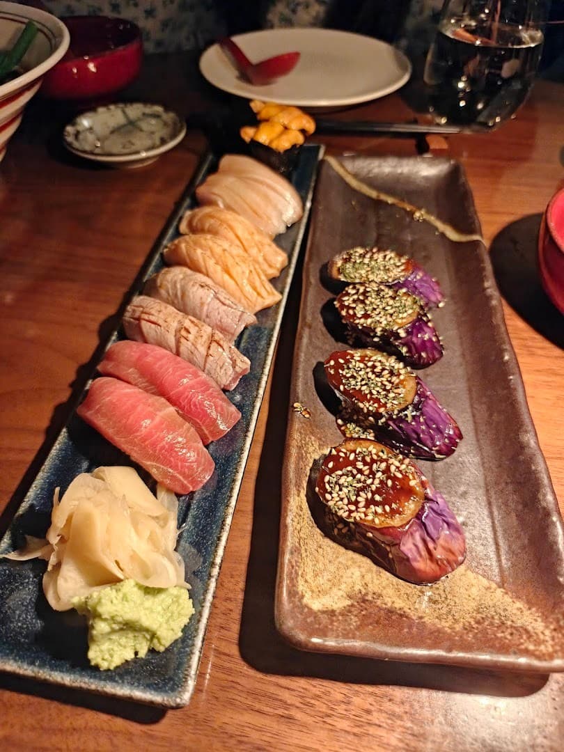 Sushi platter at Azabu Miami Beach