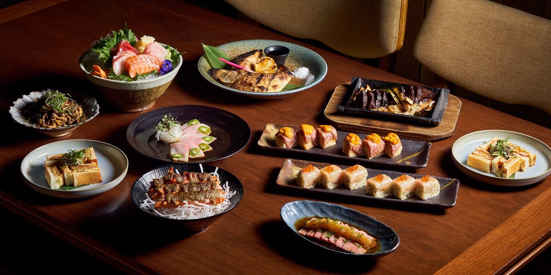 Sushi and Japanese dishes at Azabu Miami Beach