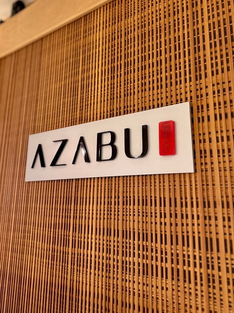 Azabu Miami Beach restaurant sign