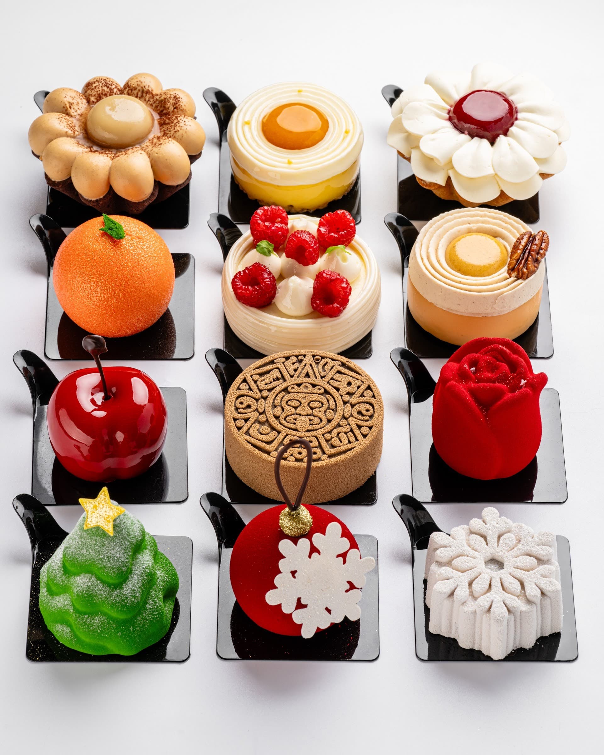 Artisan desserts from Bachour in Coral Gables