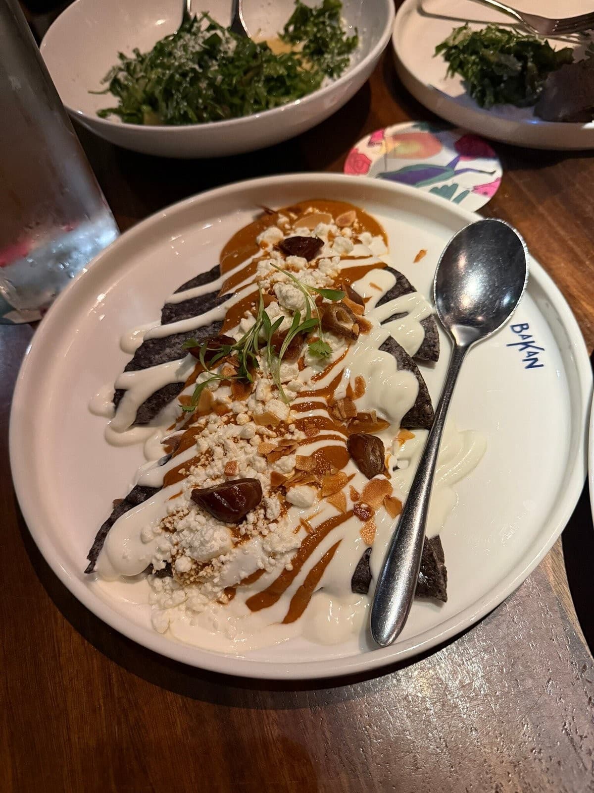 Gourmet dish at BAKAN restaurant in Miami