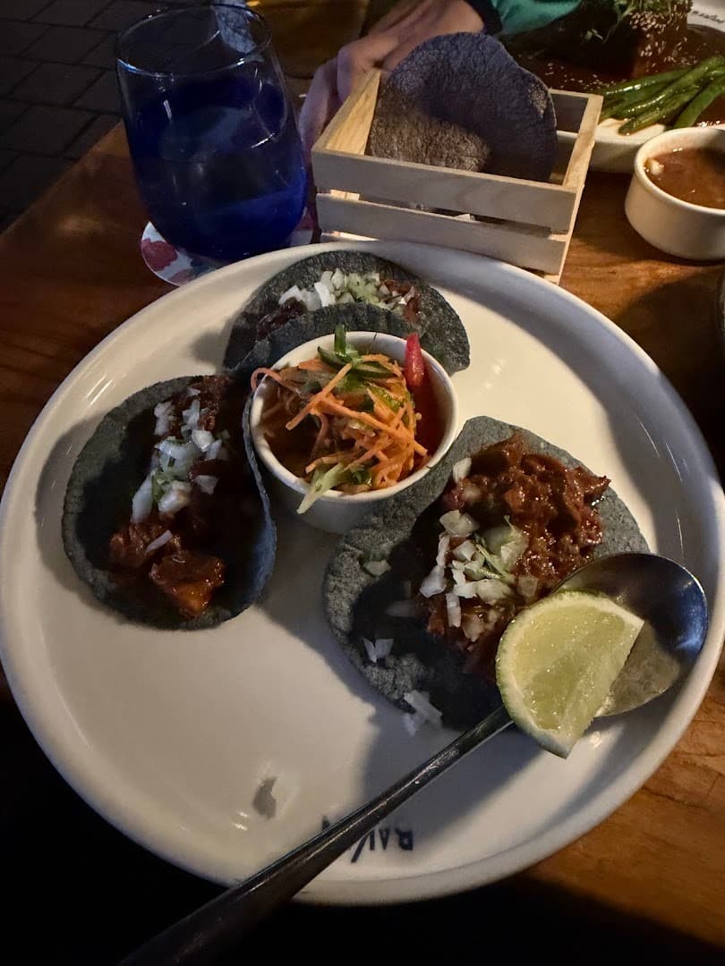 Tacos at BAKAN restaurant in Miami