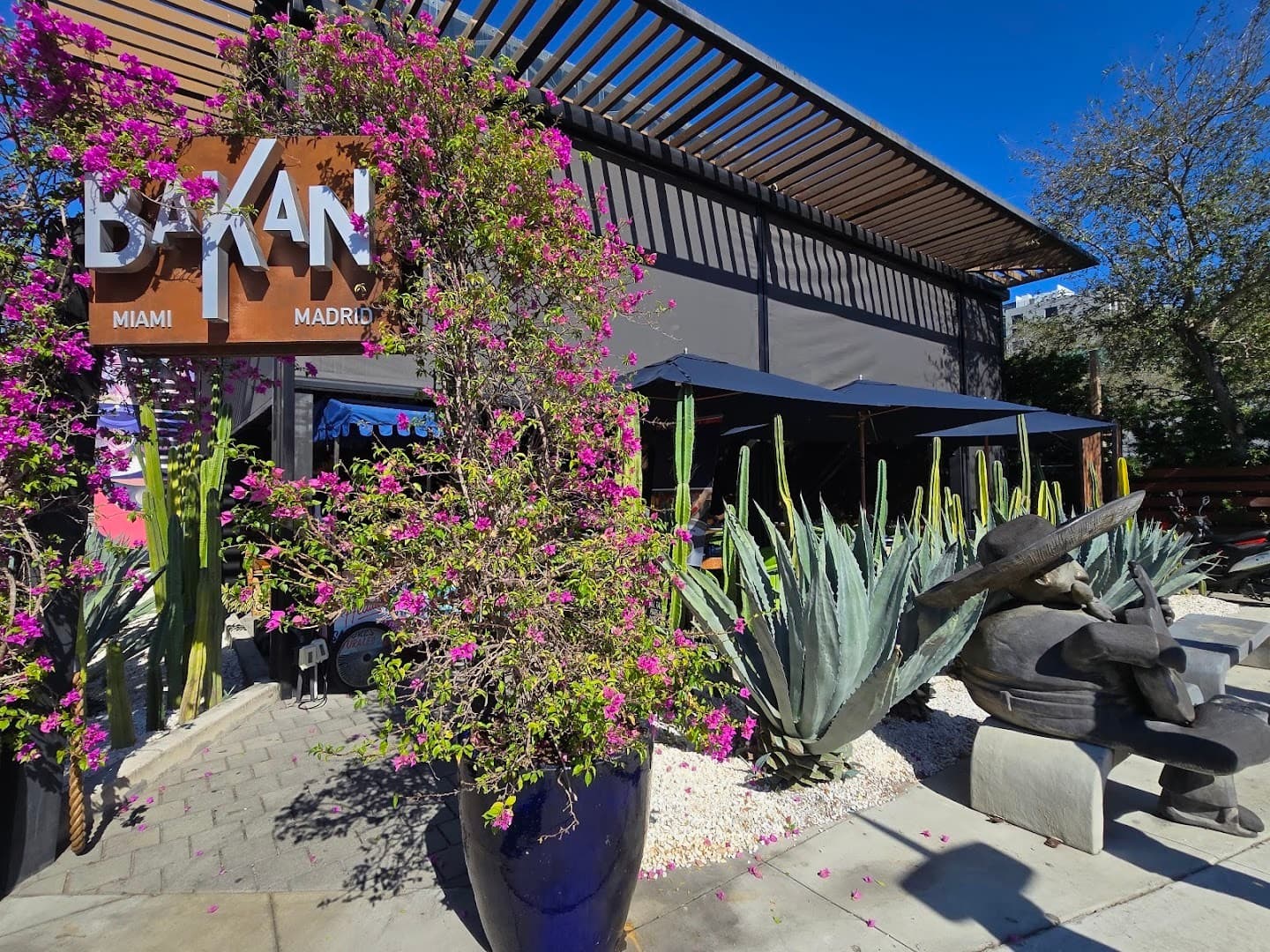 BAKAN restaurant exterior in Miami