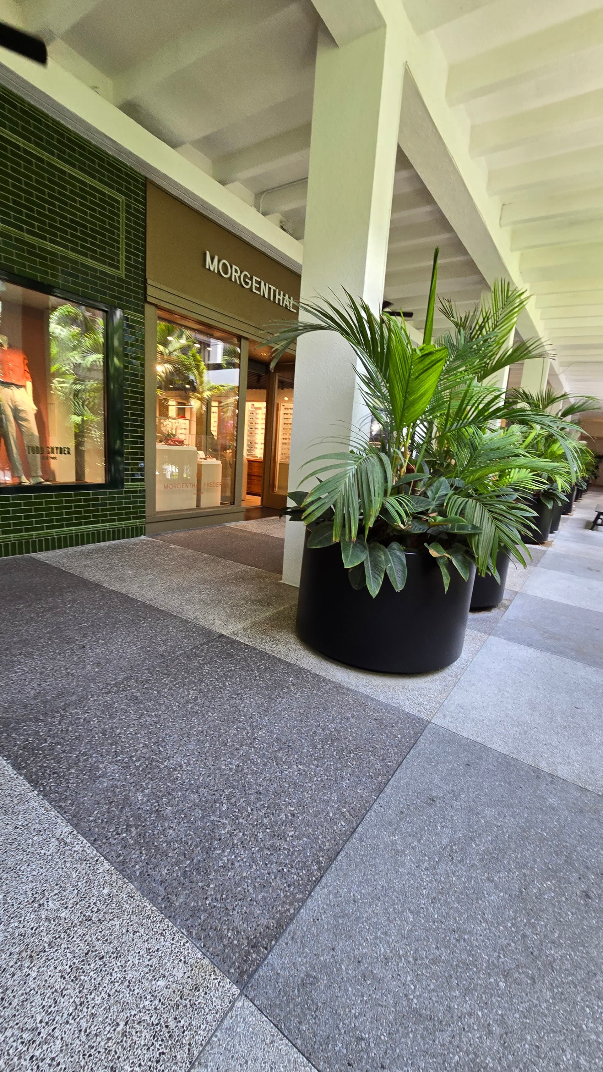Entrance to Morgenthaler at Bal Harbour Shops
