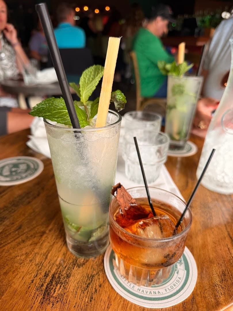Cocktails at Ball & Chain in Miami