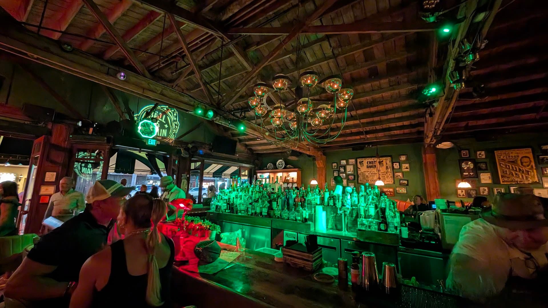 Bar scene at Ball & Chain in Miami