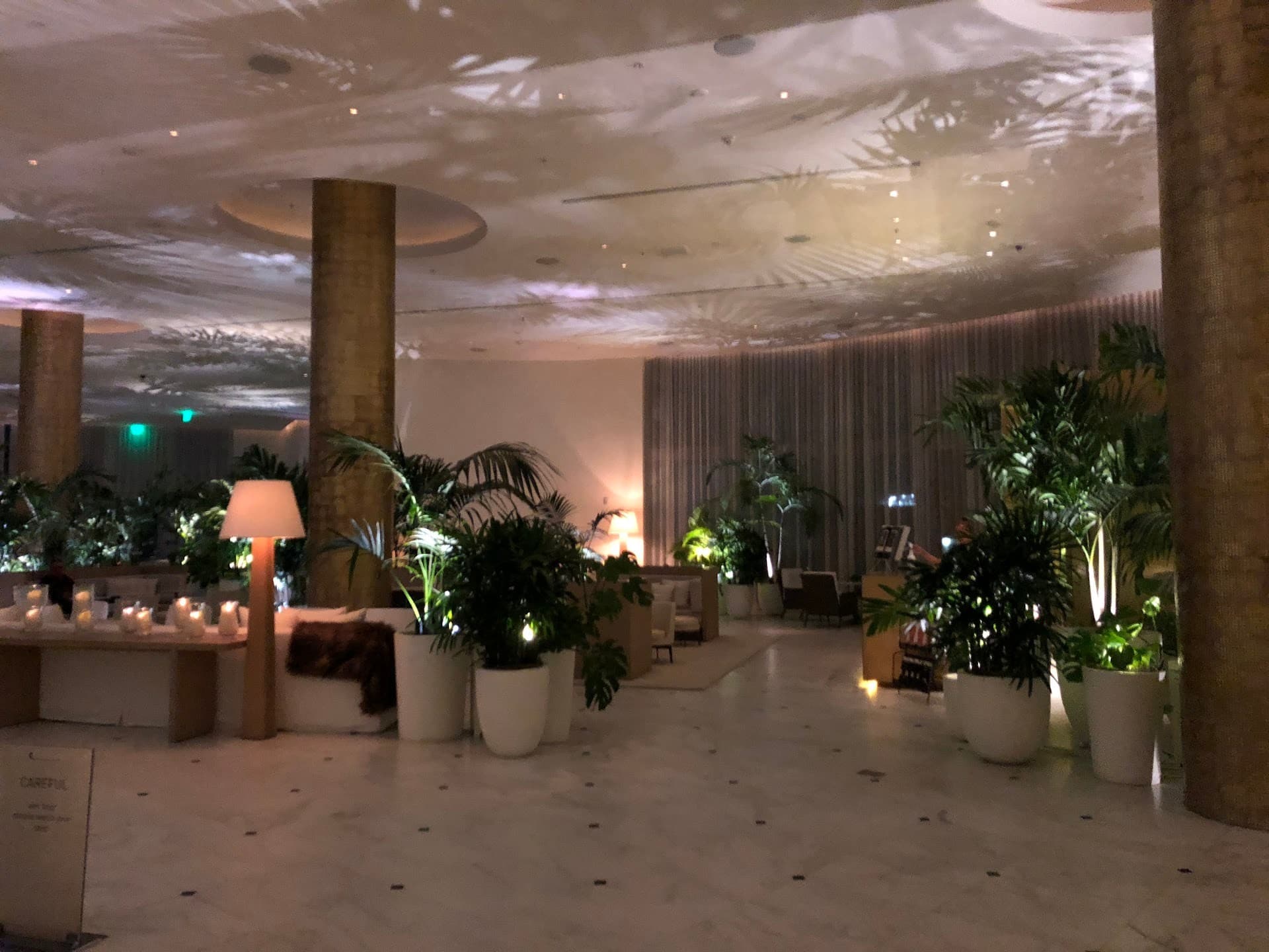 Cozy ambiance at Basement Bowl & Skate in Miami Beach