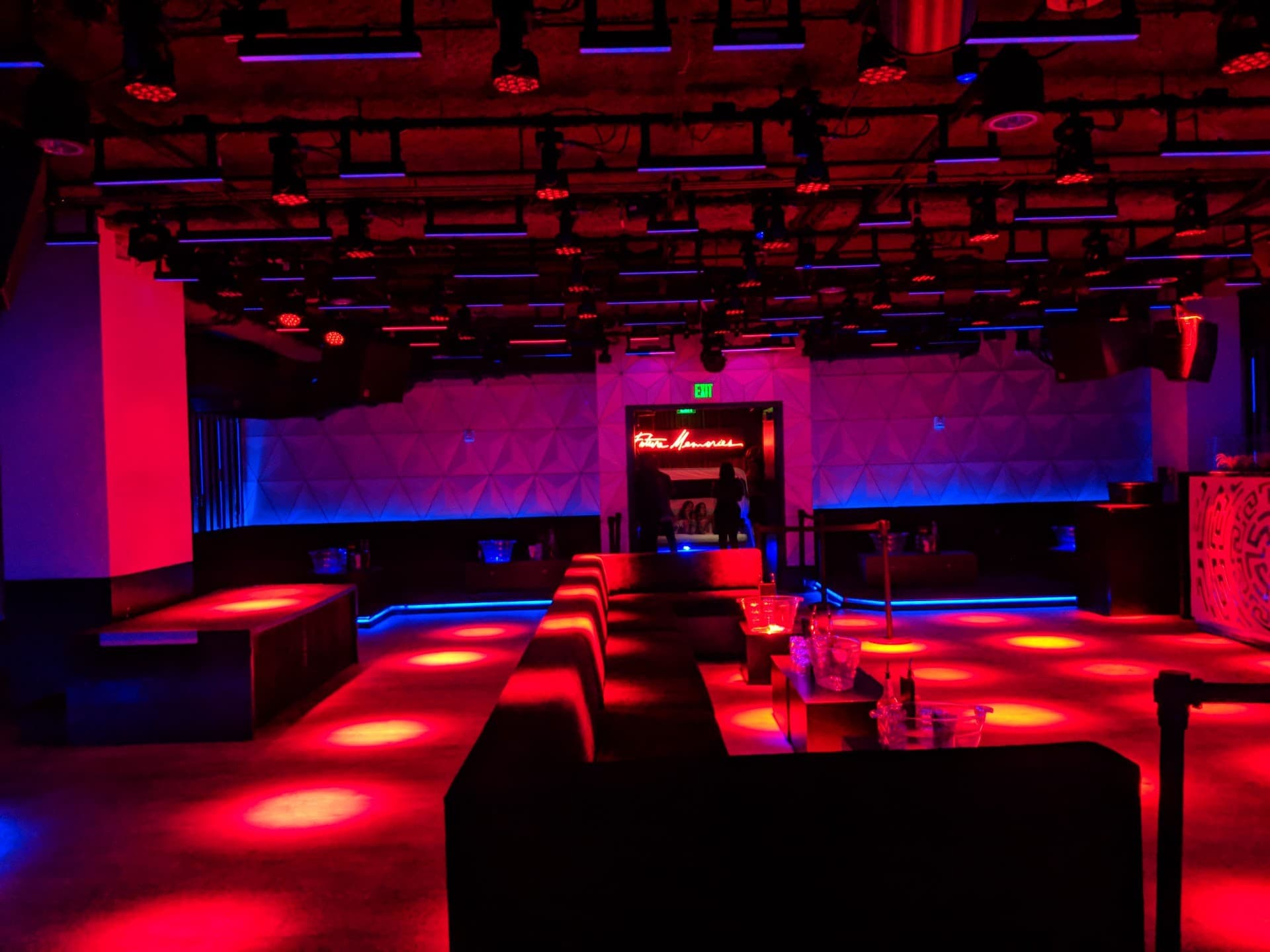 Interior view of Basement Bowl & Skate in Miami Beach