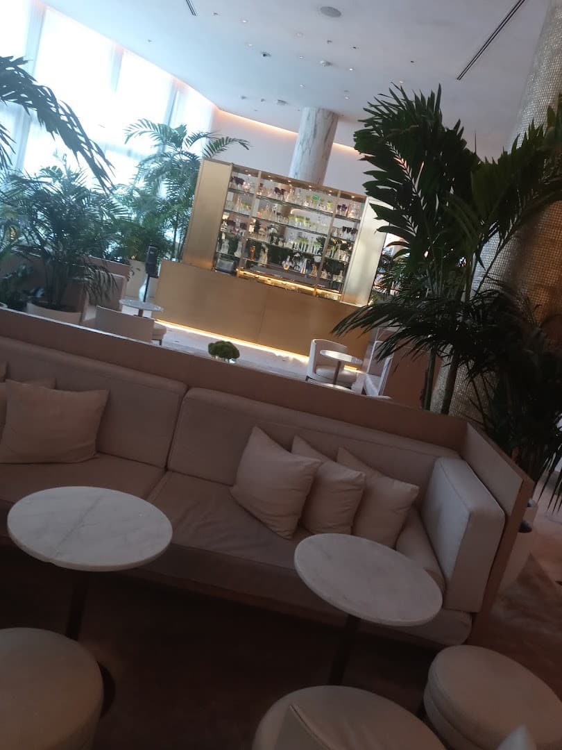Stylish interior of Basement Bowl & Skate in Miami Beach