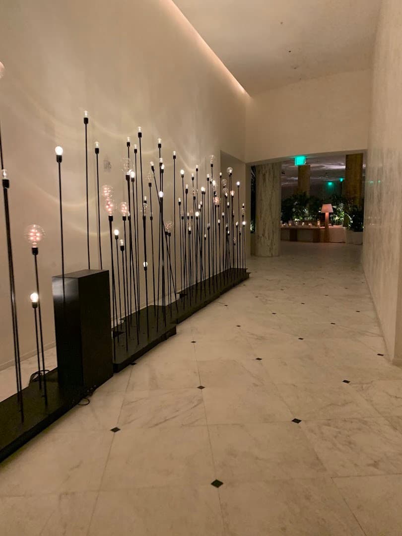 Stylish interior of Basement Bowl & Skate in Miami Beach