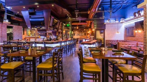 Modern interior of Batch Gastropub in Miami