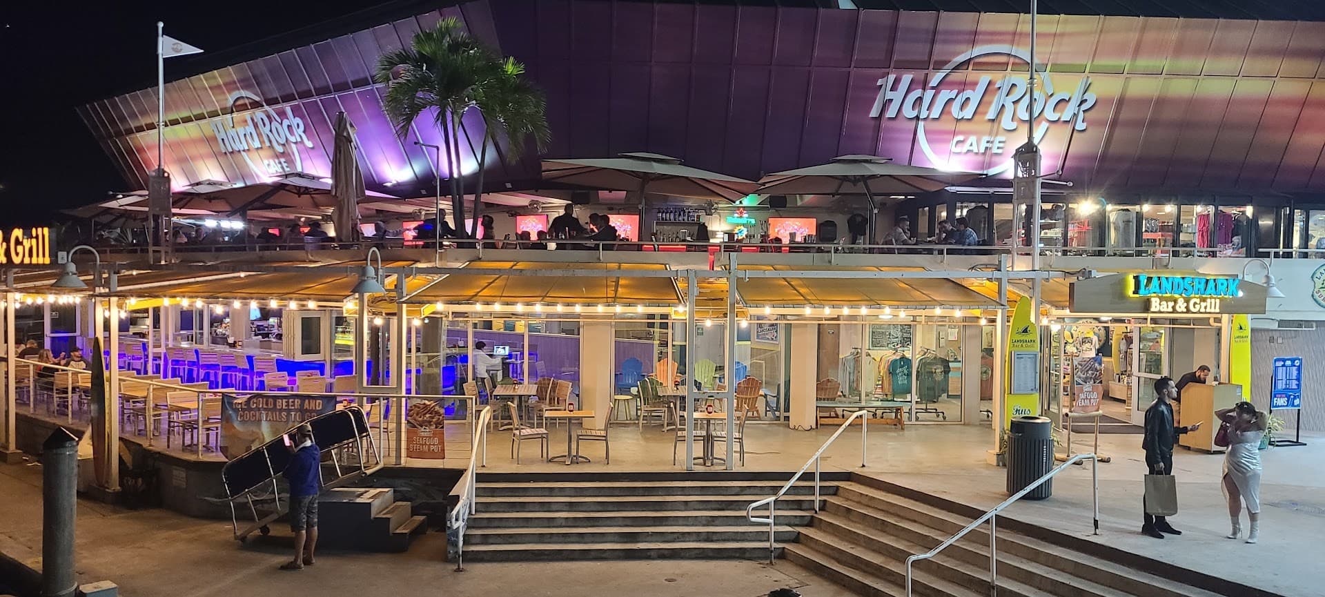 Bayside Marketplace Hard Rock Cafe venue in Miami