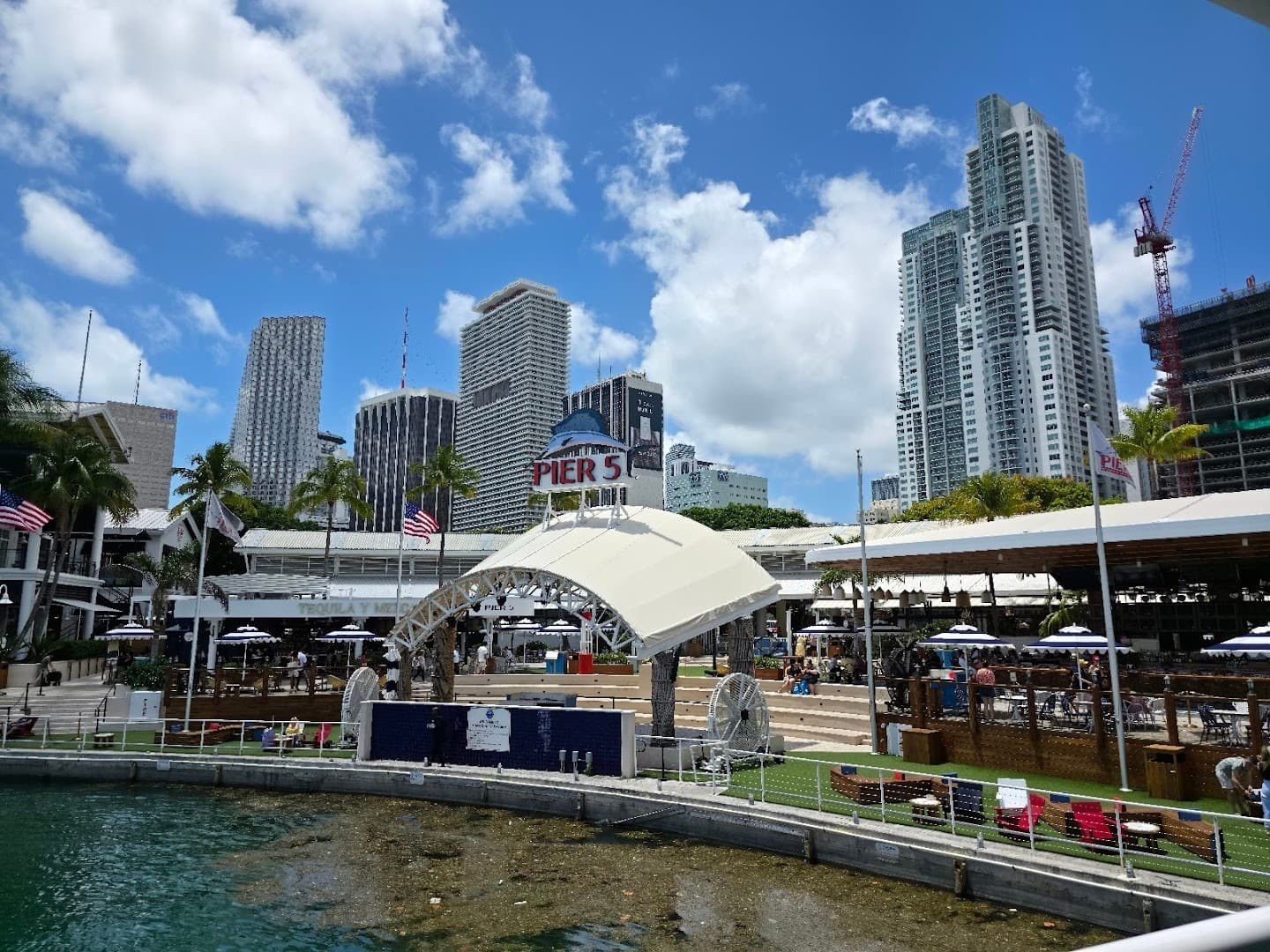 Bayside Marketplace view in Miami