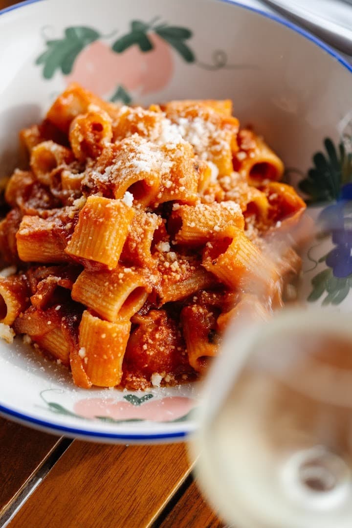 Pasta dish at Bellini in Coconut Grove