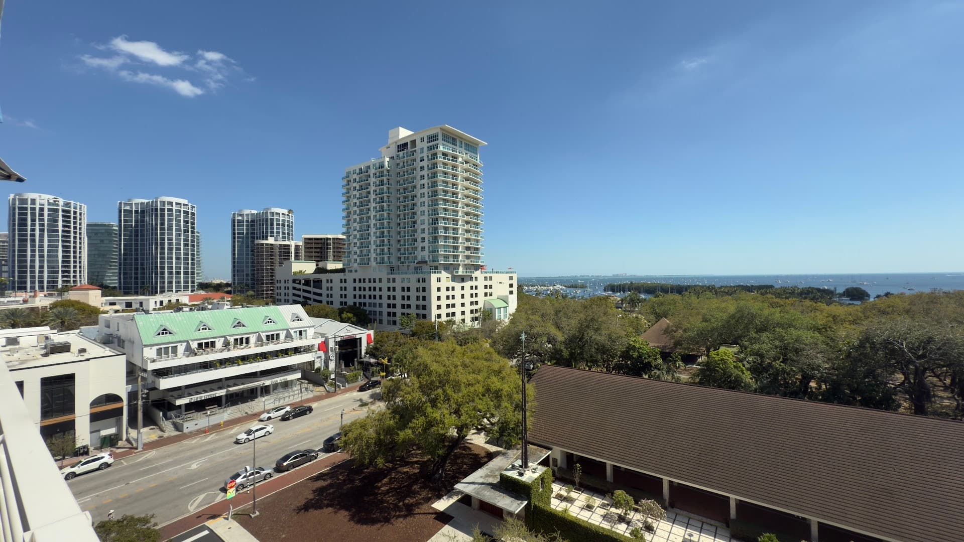 Bellini restaurant exterior views in Coconut Grove