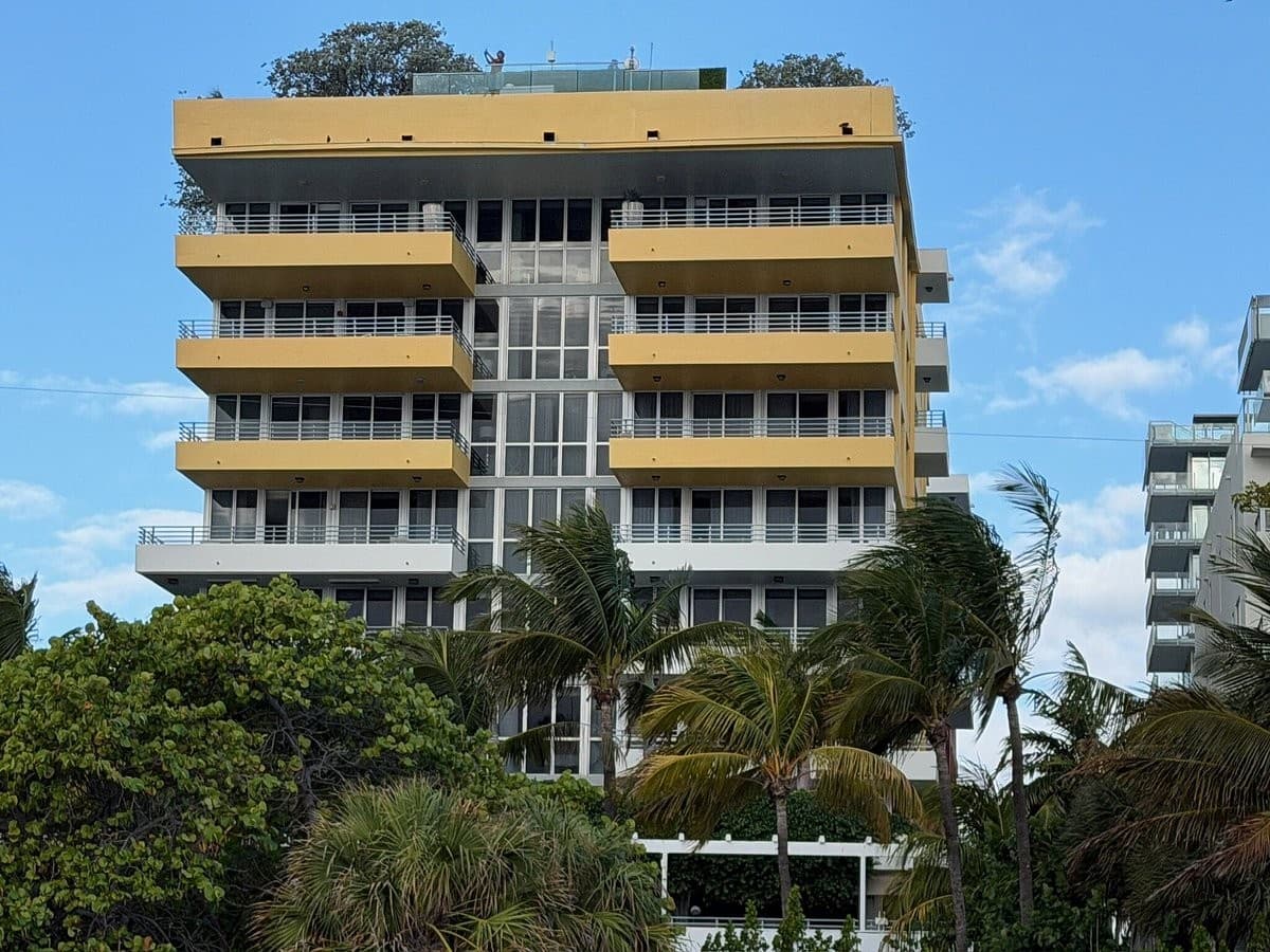 Bentley Hotel South Beach exterior view in Miami Beach