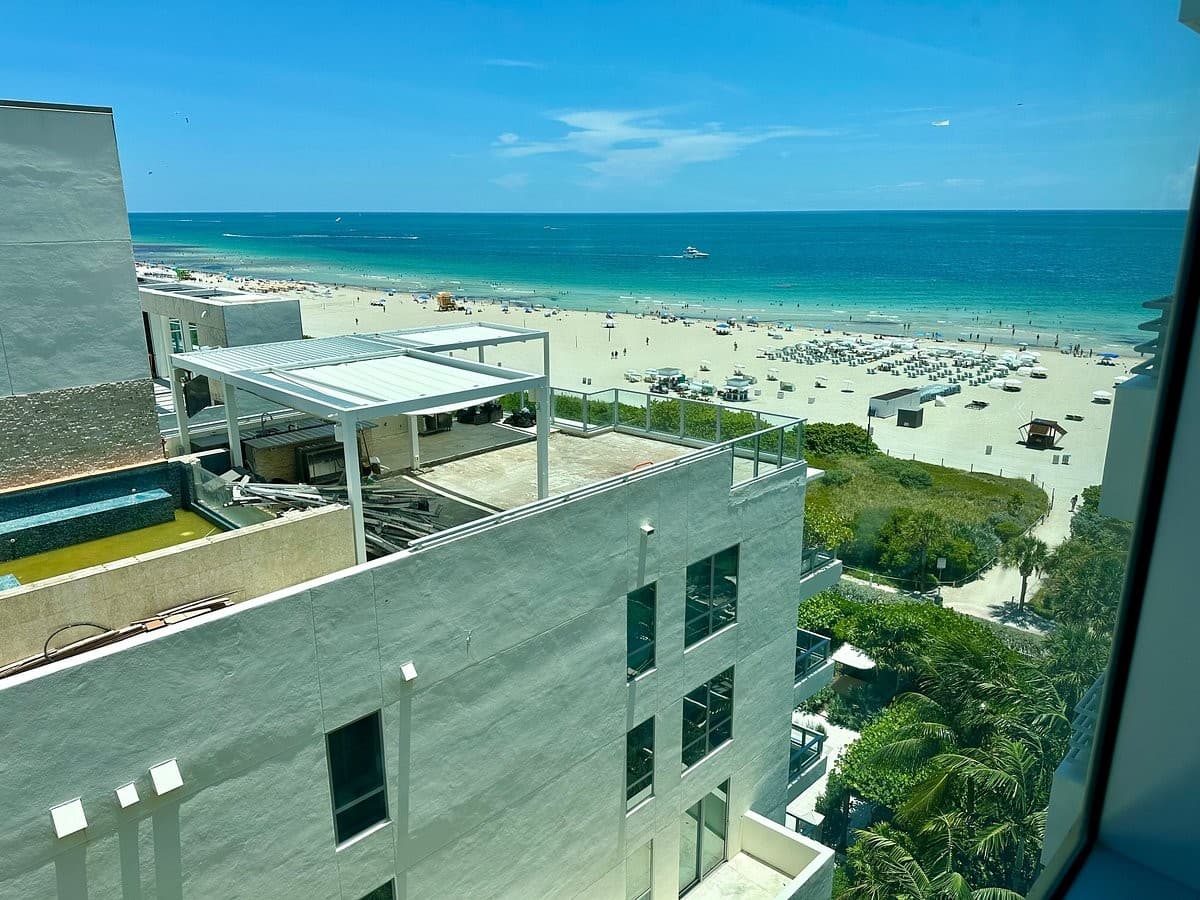 Scenic view from Bentley Hotel South Beach, Miami Beach