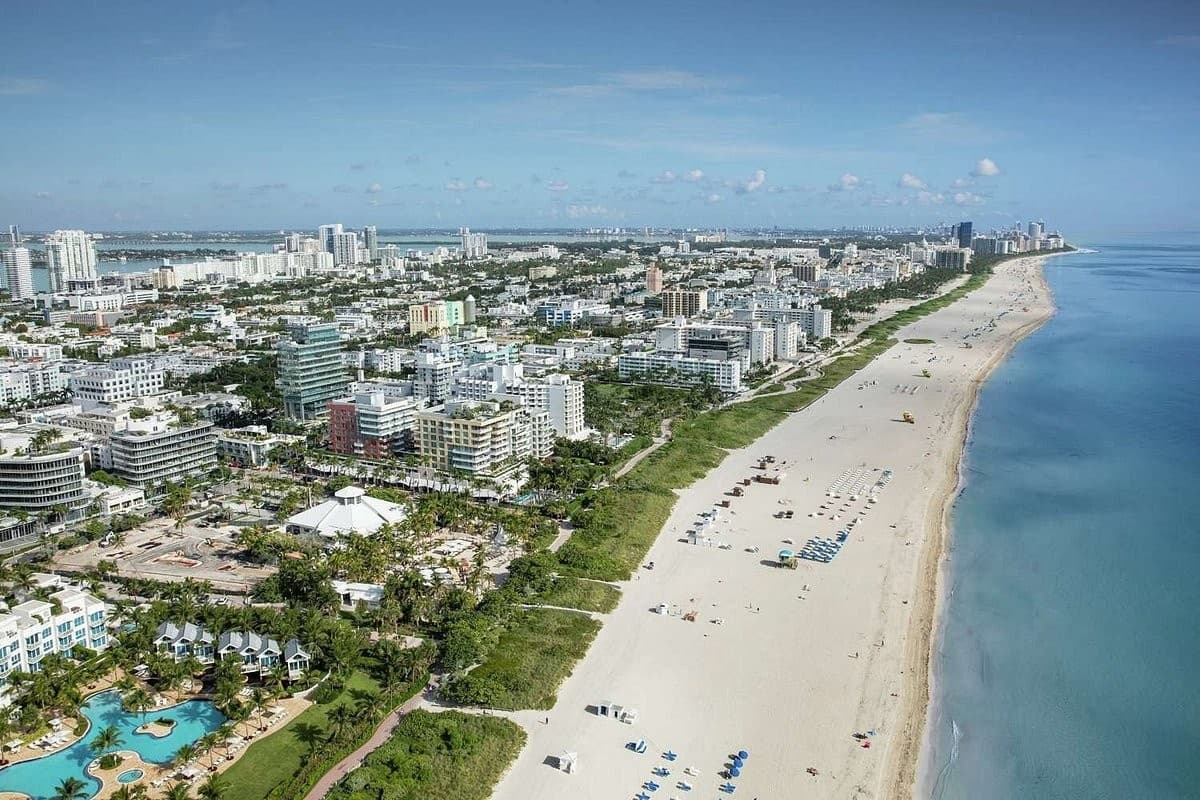 Scenic view of Bentley Hotel South Beach in Miami Beach