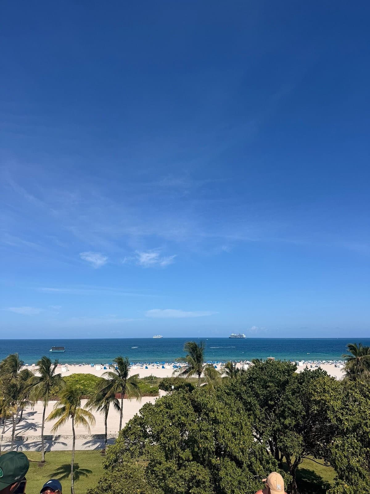 Scenic view from Bentley Hotel South Beach, Miami Beach