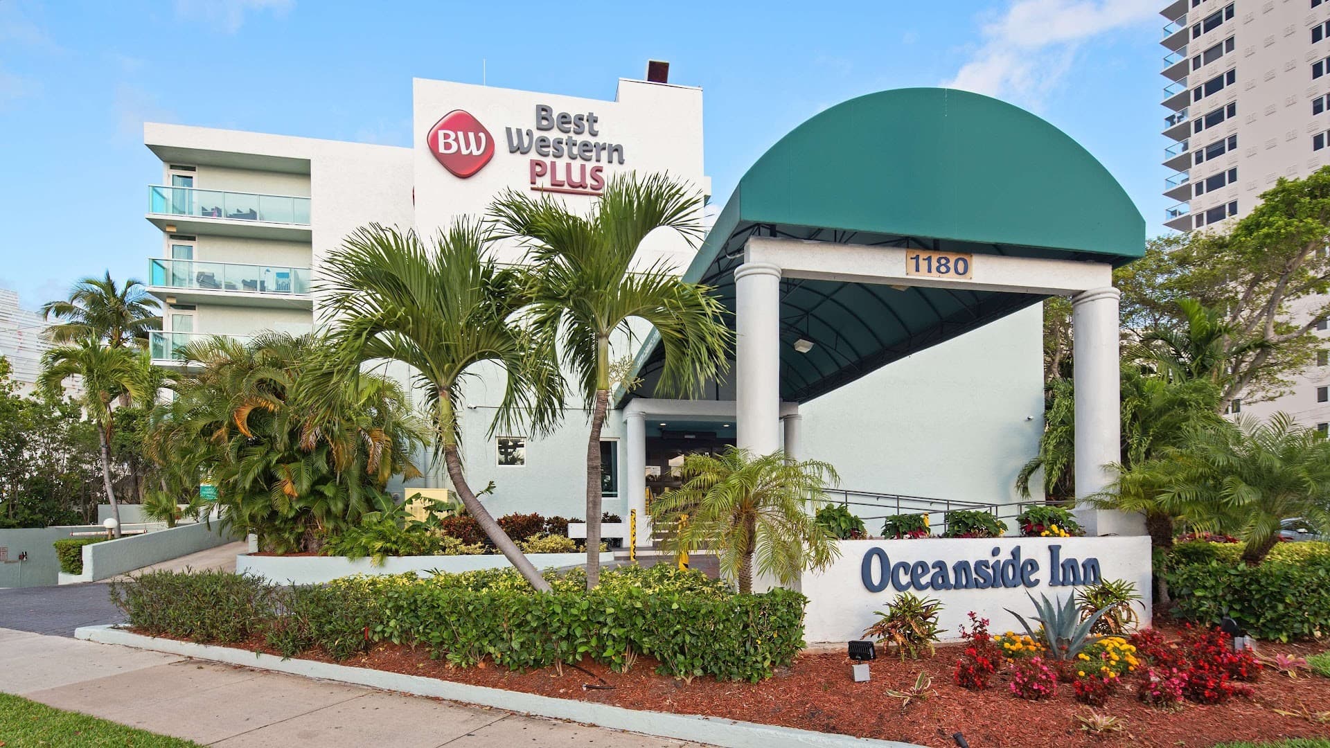 Best Western Plus Oceanside Inn exterior in Fort Lauderdale