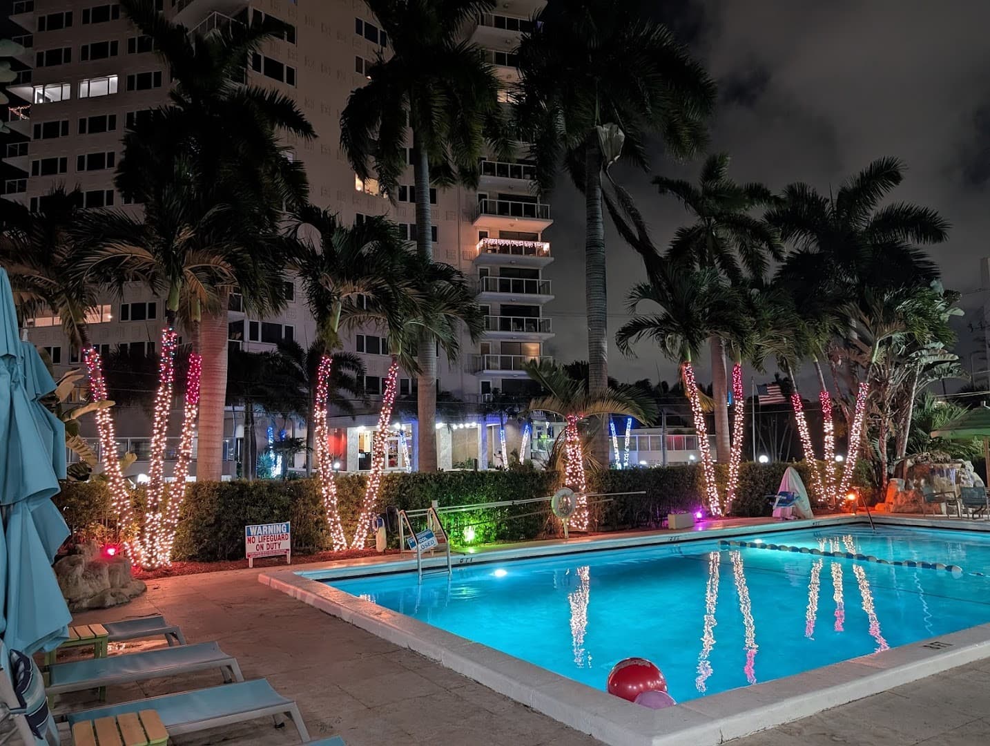 Pool area at Best Western Plus Oceanside Inn, Fort Lauderdale