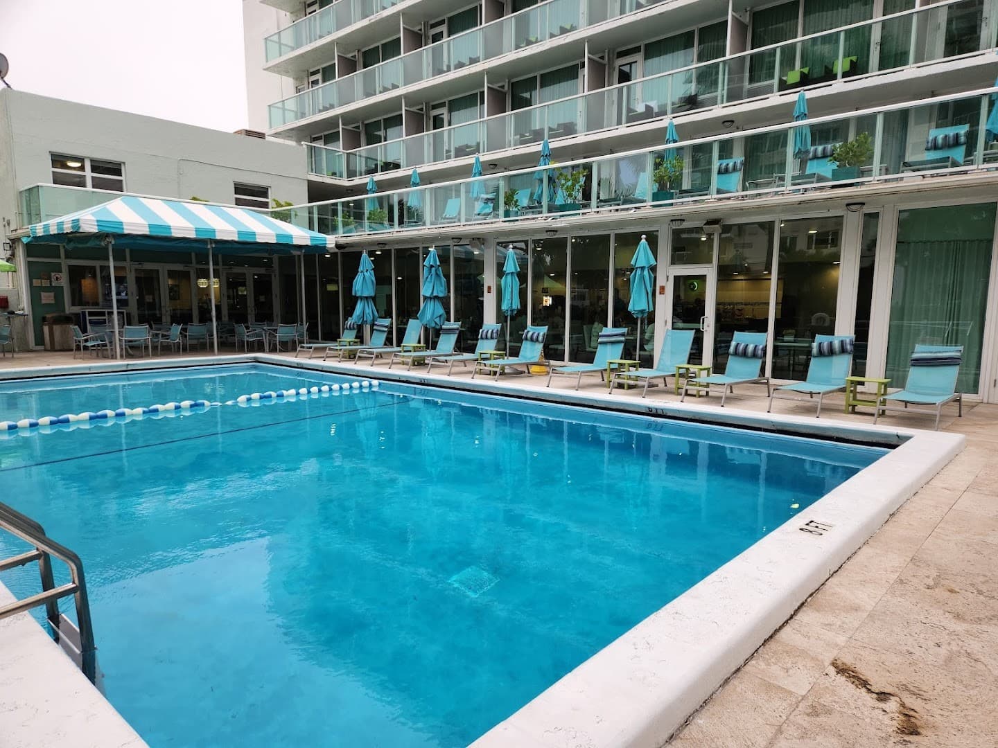 Pool area at Best Western Plus Oceanside Inn, Fort Lauderdale